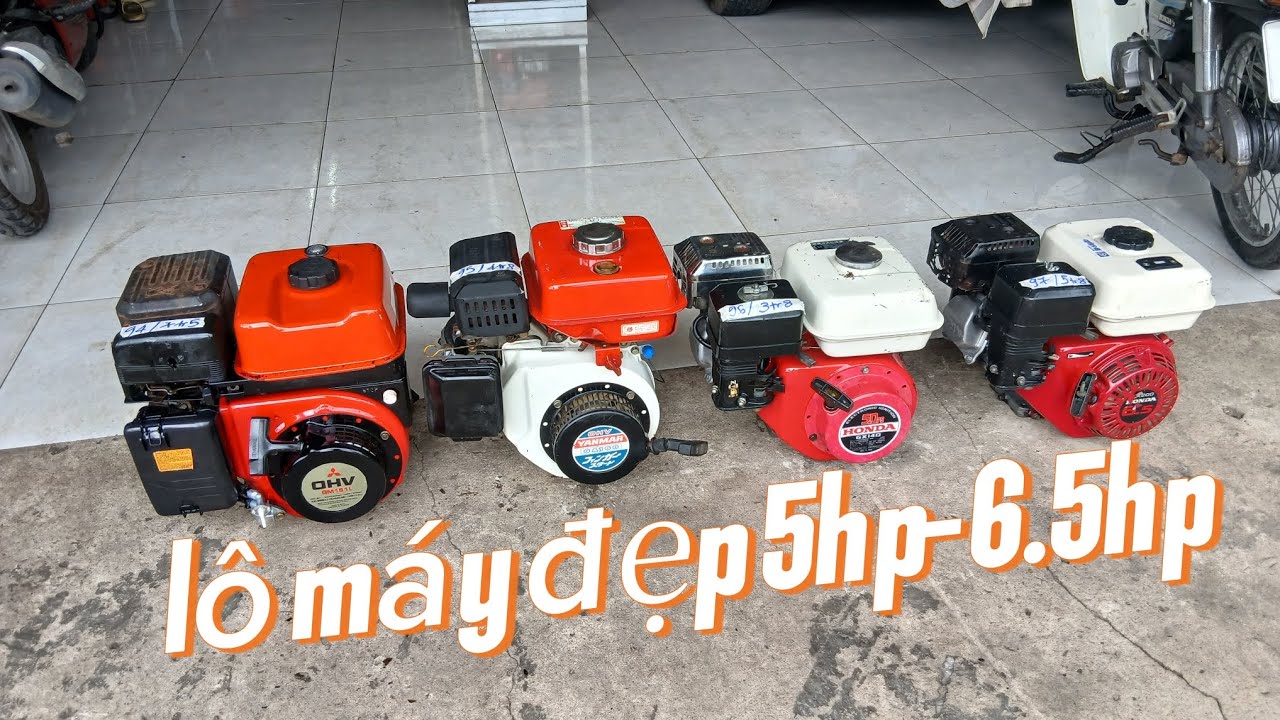 Máy nhật bãi 5hp đến 6.5hp. Lh 0326585583
