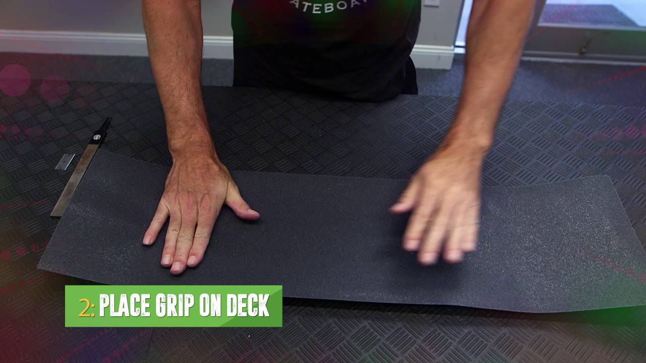 How to Apply Grip Tape to Your Skateboard Deck - WarehouseSkateboards.com