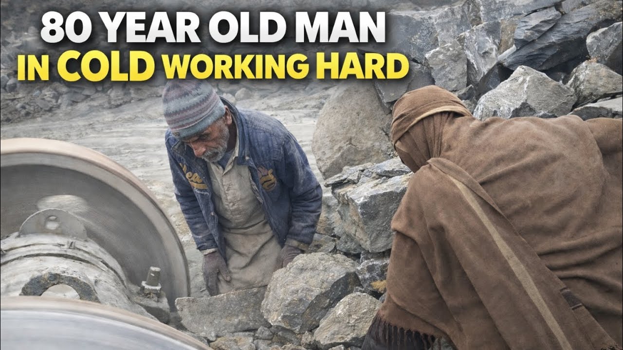 This 80-Year-Old Man Works in Freezing Cold to Survive