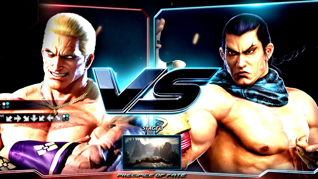 Geese vs Feng Wei (Very Hard AI CPU) - Tekken 7