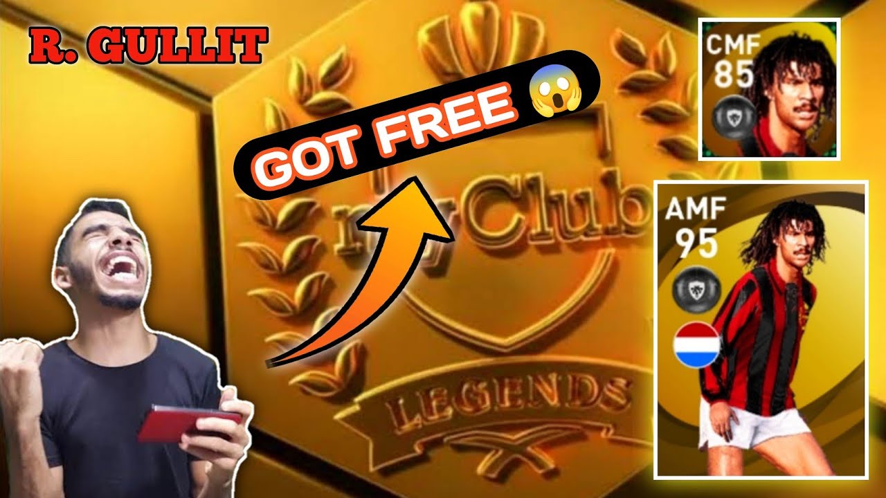 Legendary pack opening 🥳 Got R. Gullit in pes 2021 😱 for free
