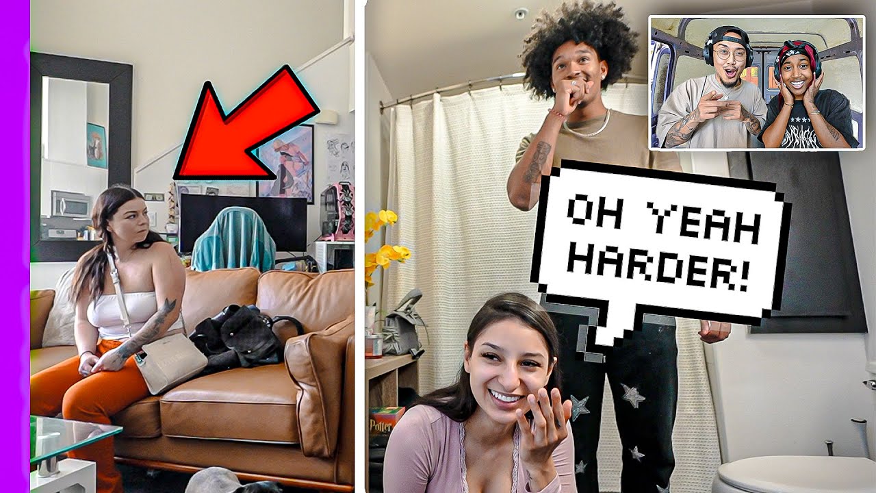 CHEATING HIDDEN CAMERA PRANK ON FRIEND TO SEE IF SHE WOULD SNITCH *Loyalty Test*