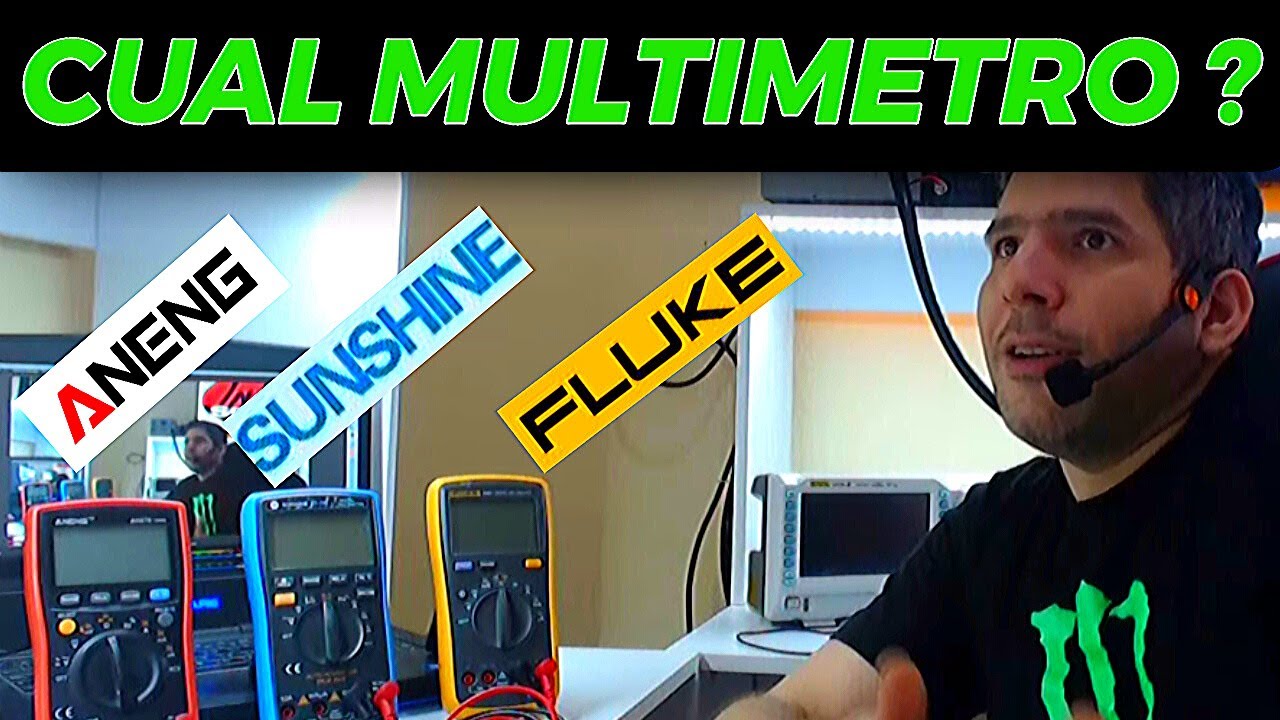 ME C%&# EN LA DIFERENCIA ! Revisi&oacute;n de multimetros - Fluke - Sunshine - Aneng
