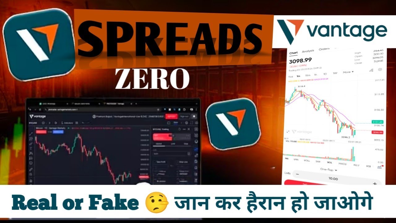 Vantage Zero Spreads | Dard Reality of Vantage | Vantage Account Type Spread 