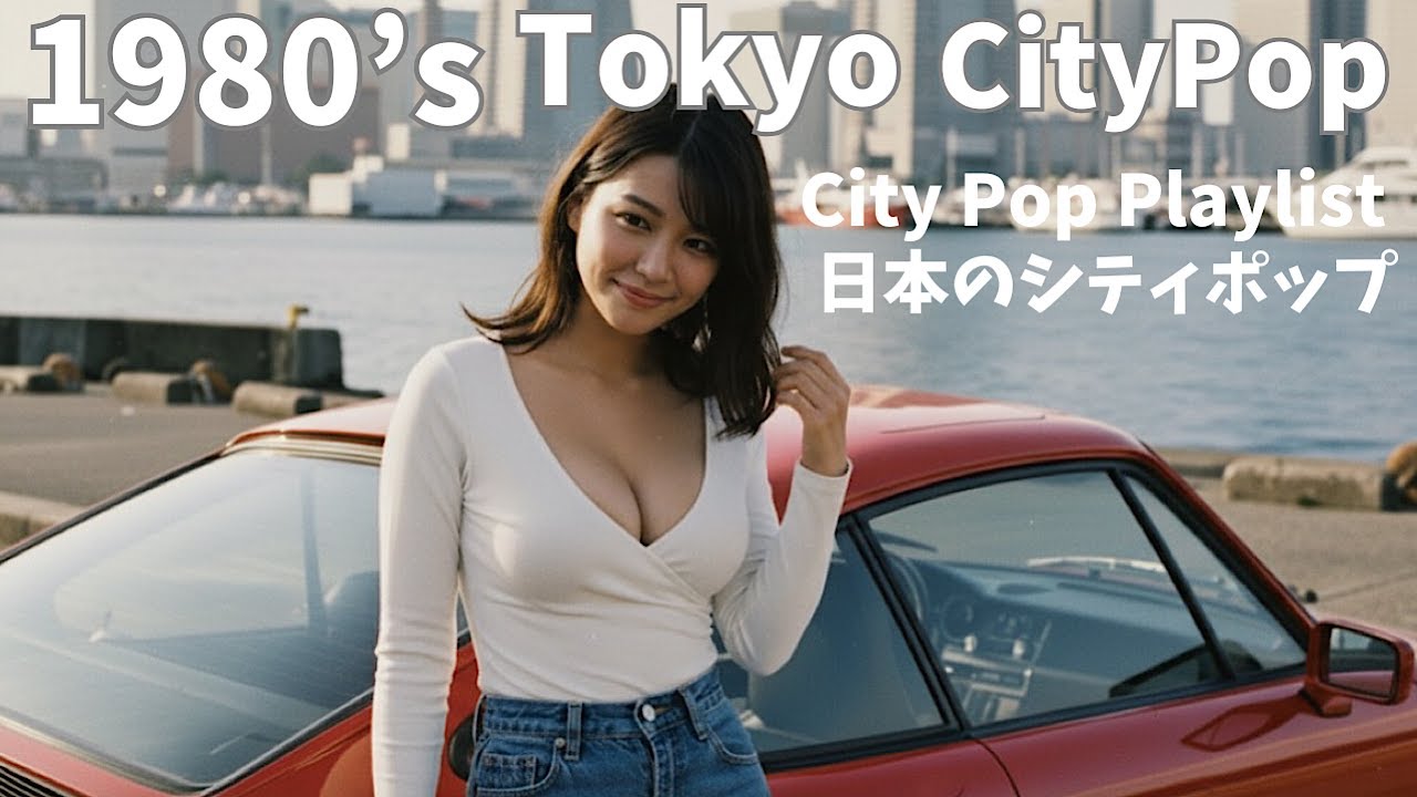 【1980's TOKYO City pop】 昭和の懐かしさと思い出に浸る最高にシティーポップなドライブLofiチルポップ｜Japan Lofi Chill Pop｜ストレス解消＆リラッ