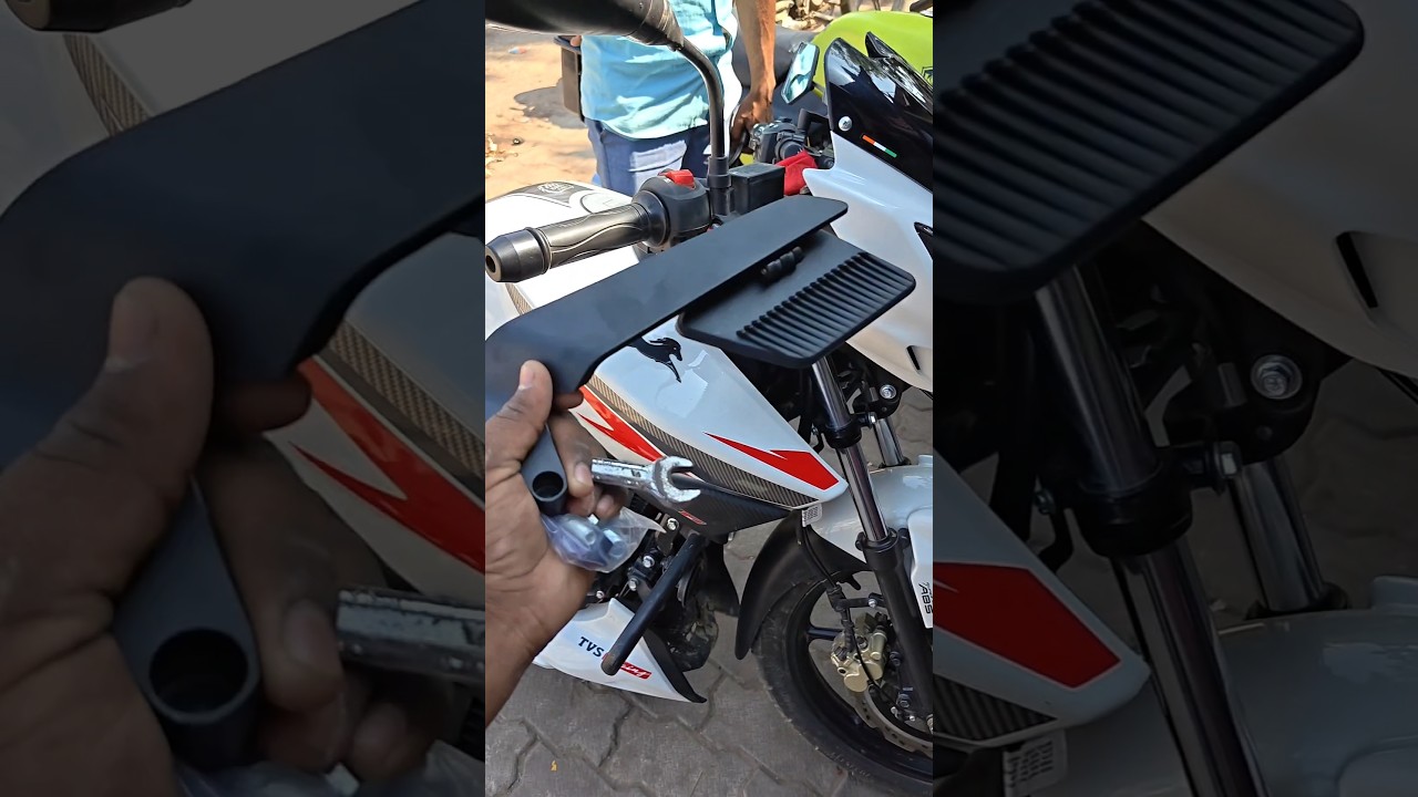 wings minar for bike apache 😱🔥 