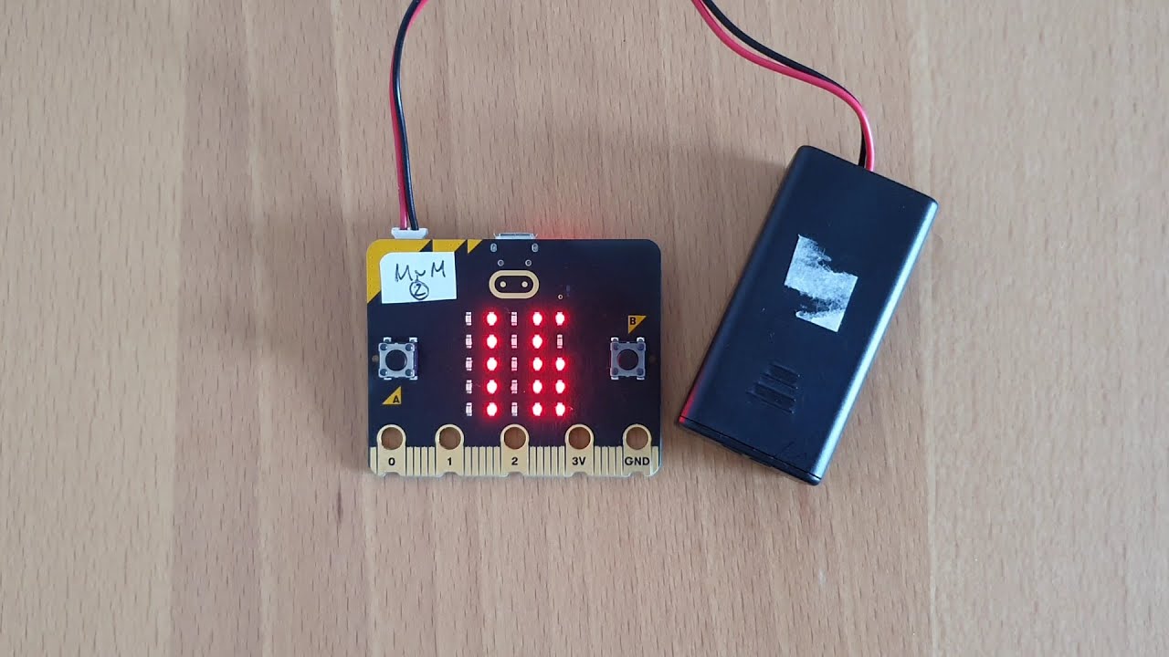 How to create a stopwatch with the micro:bit.