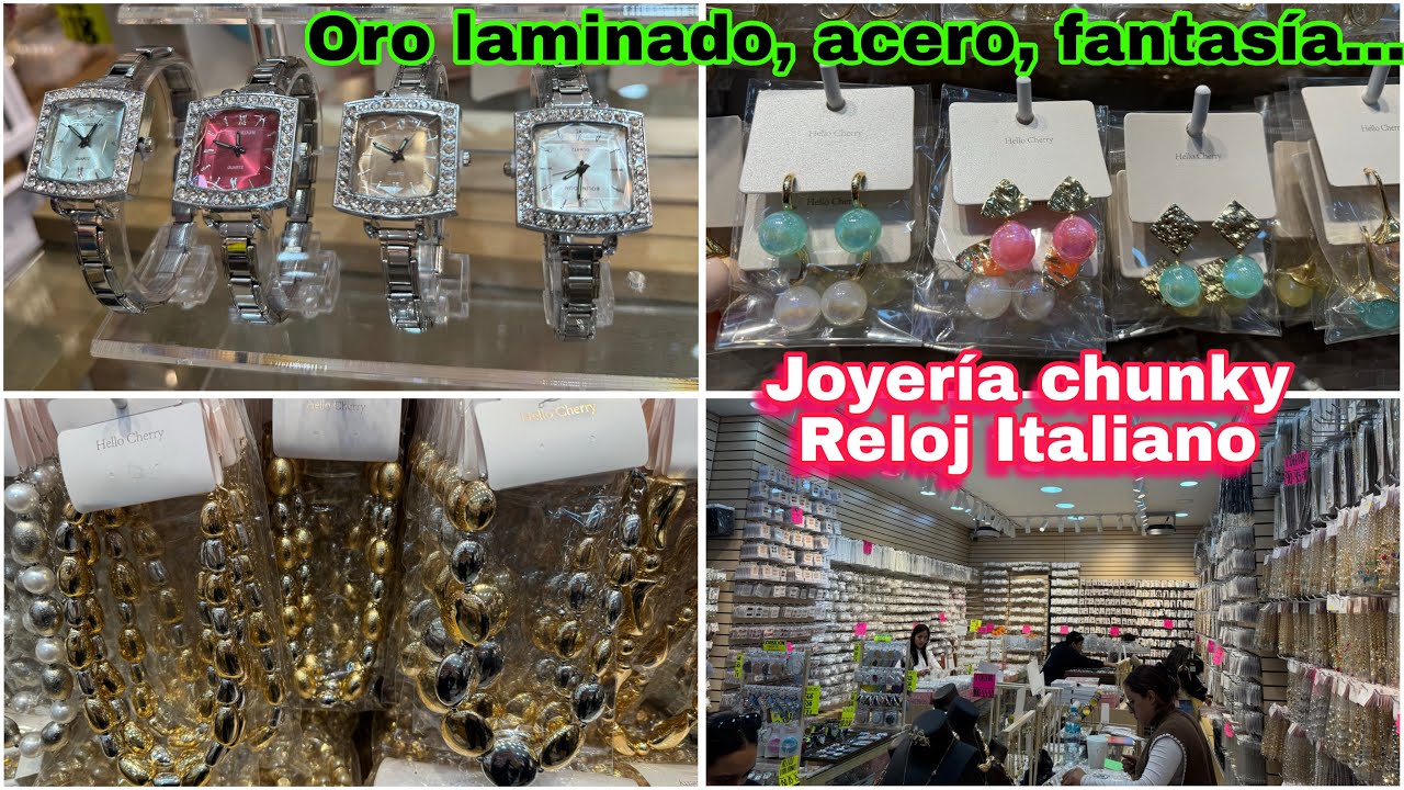 🍒Joyería de Moda, Reloj Italiano económico, Réplicas, Collares Chunky CENTRO CDMX