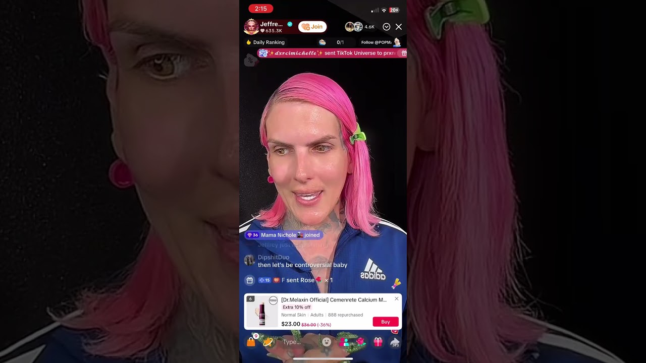 #tiktoklive