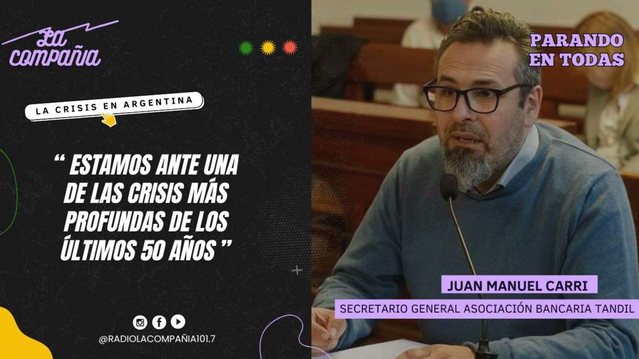 Cierre de la sucursal del Banco Hipotecario en Tandil | Juan Manuel Carri
