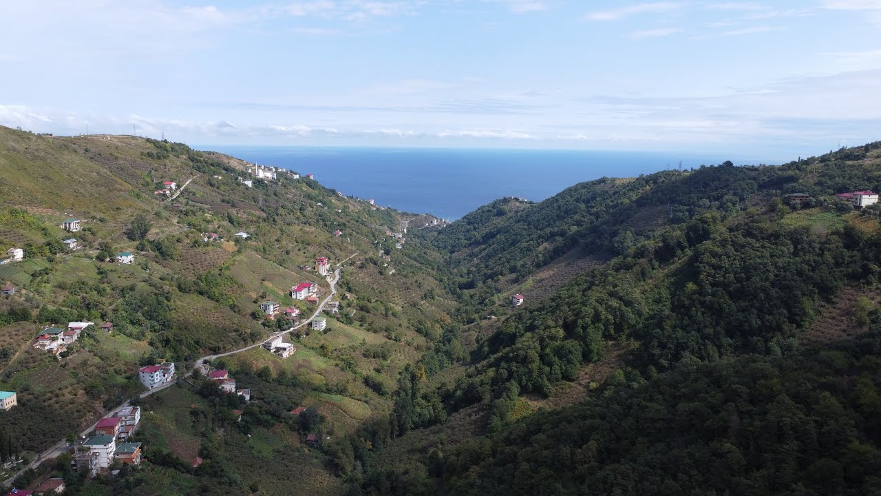 TRABZON, AKÇAABAT, AKÇAKALE KÖYÜ DRONE ÇEKİMİ