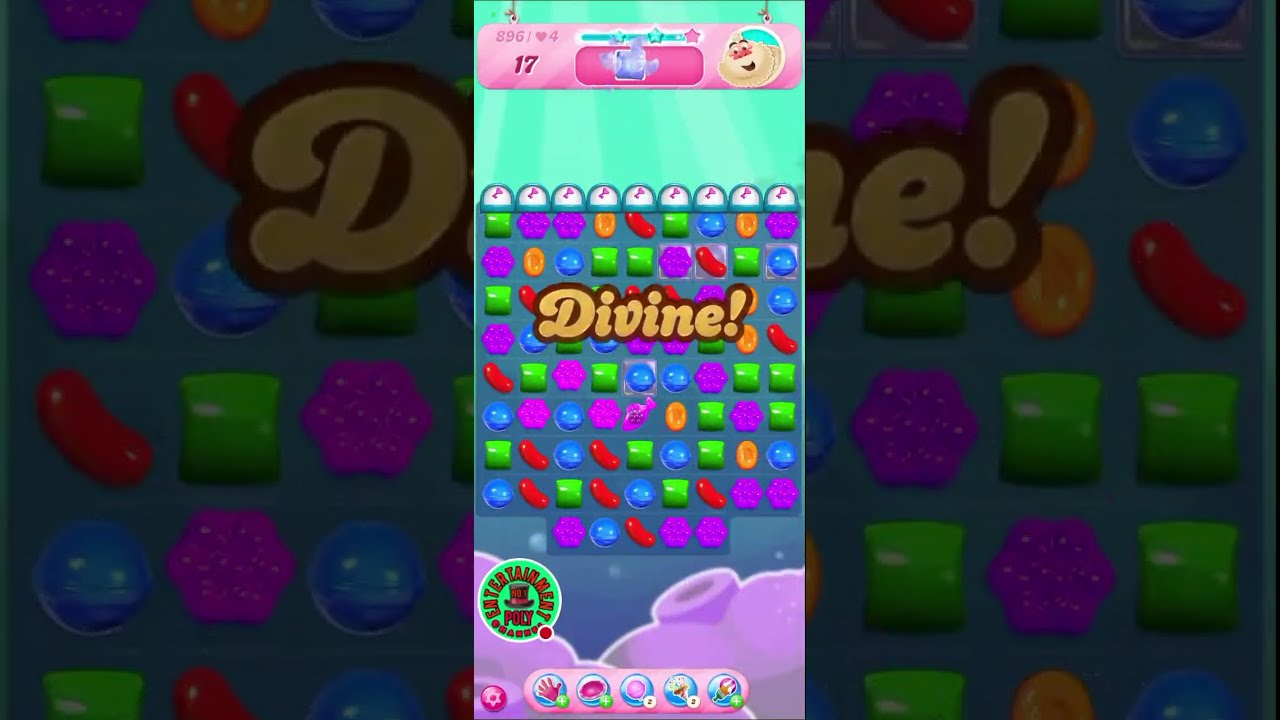 candy crush saga game play video in Poly entertainment channel  is live