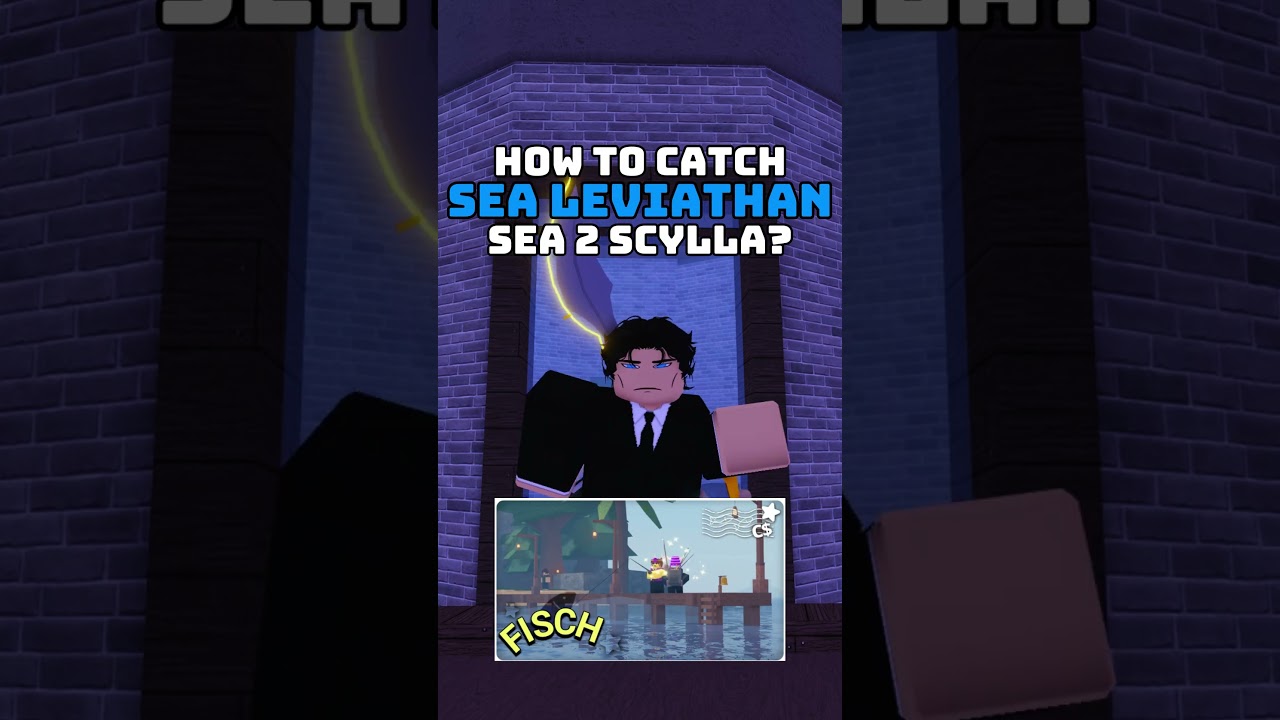 Как поймать морского левиафана в ROBLOX FISCH! #roblox #fish #gaming