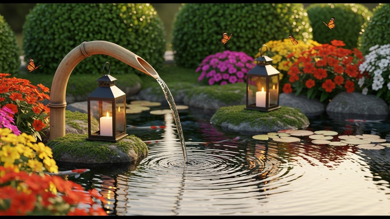 Meditation Music with Soft Piano & Water Ambience for Spa & Relaxation