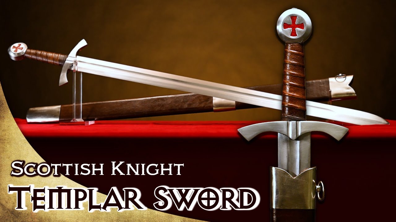Scottish Knight Templar Sword | Medieval Collectibles