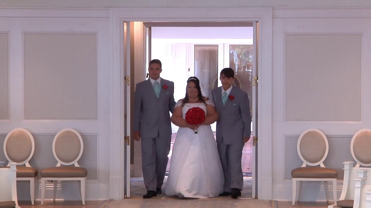 Carla and Dusty's Disney world wedding day