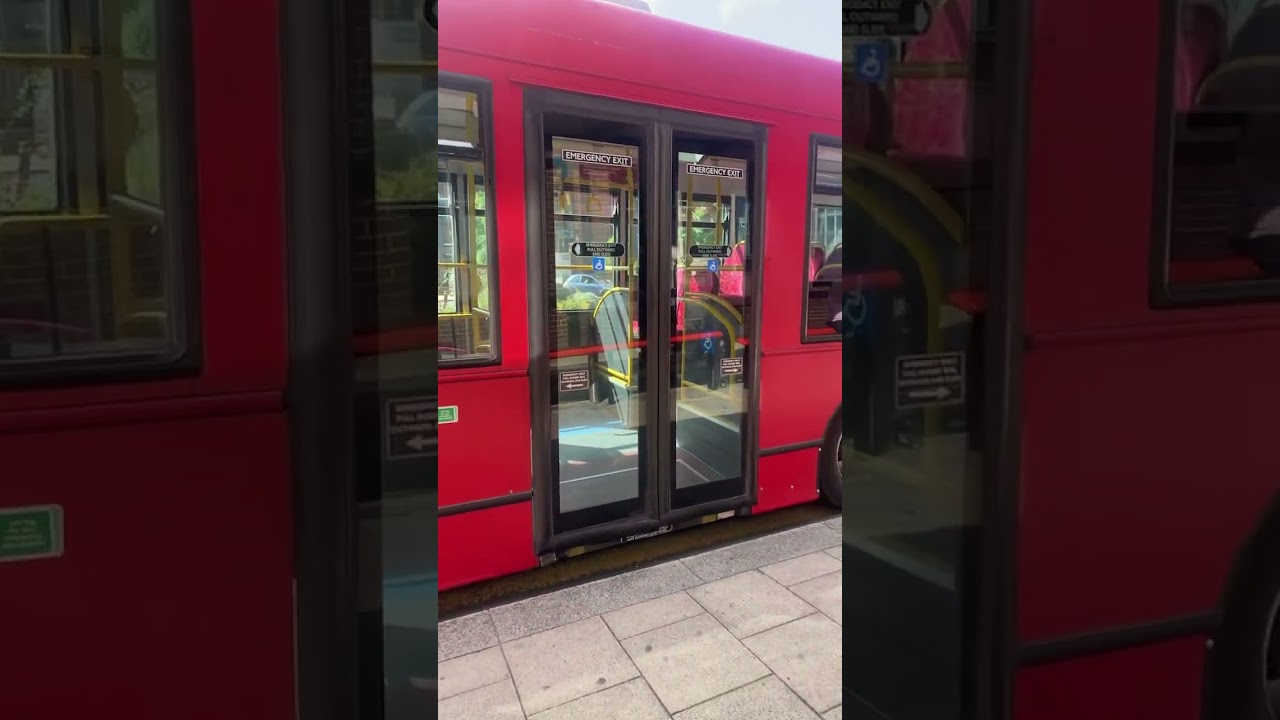 Broken down S4 bus in wallington station