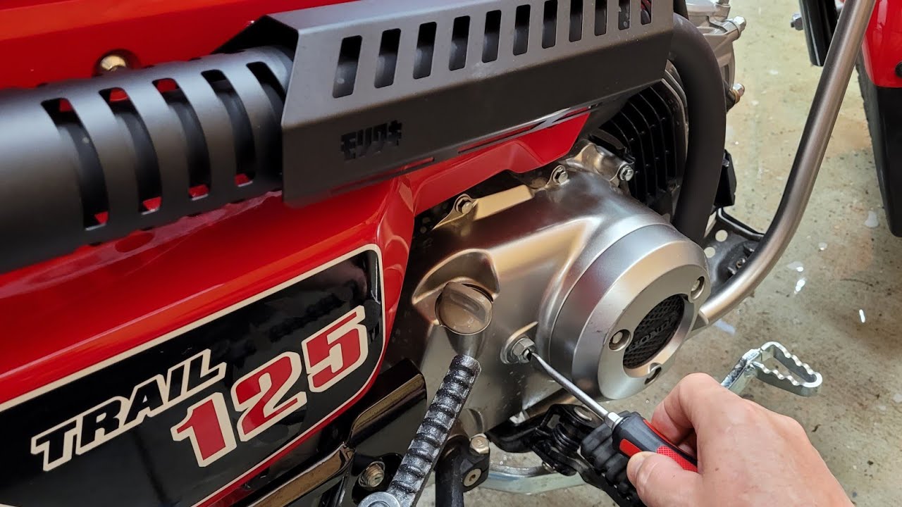Ct125 clutch adjustment