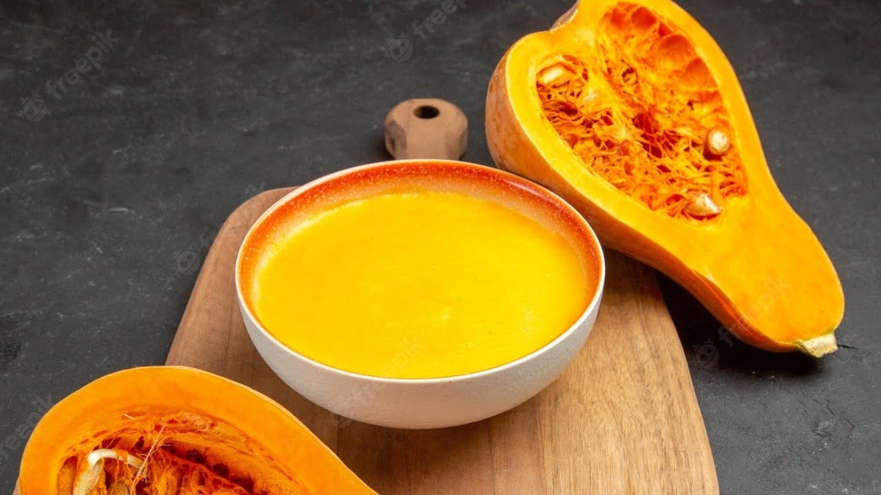 SOPA CREMA DE ZAPALLO (sin crema/sin papa/sin lácteos) vegana