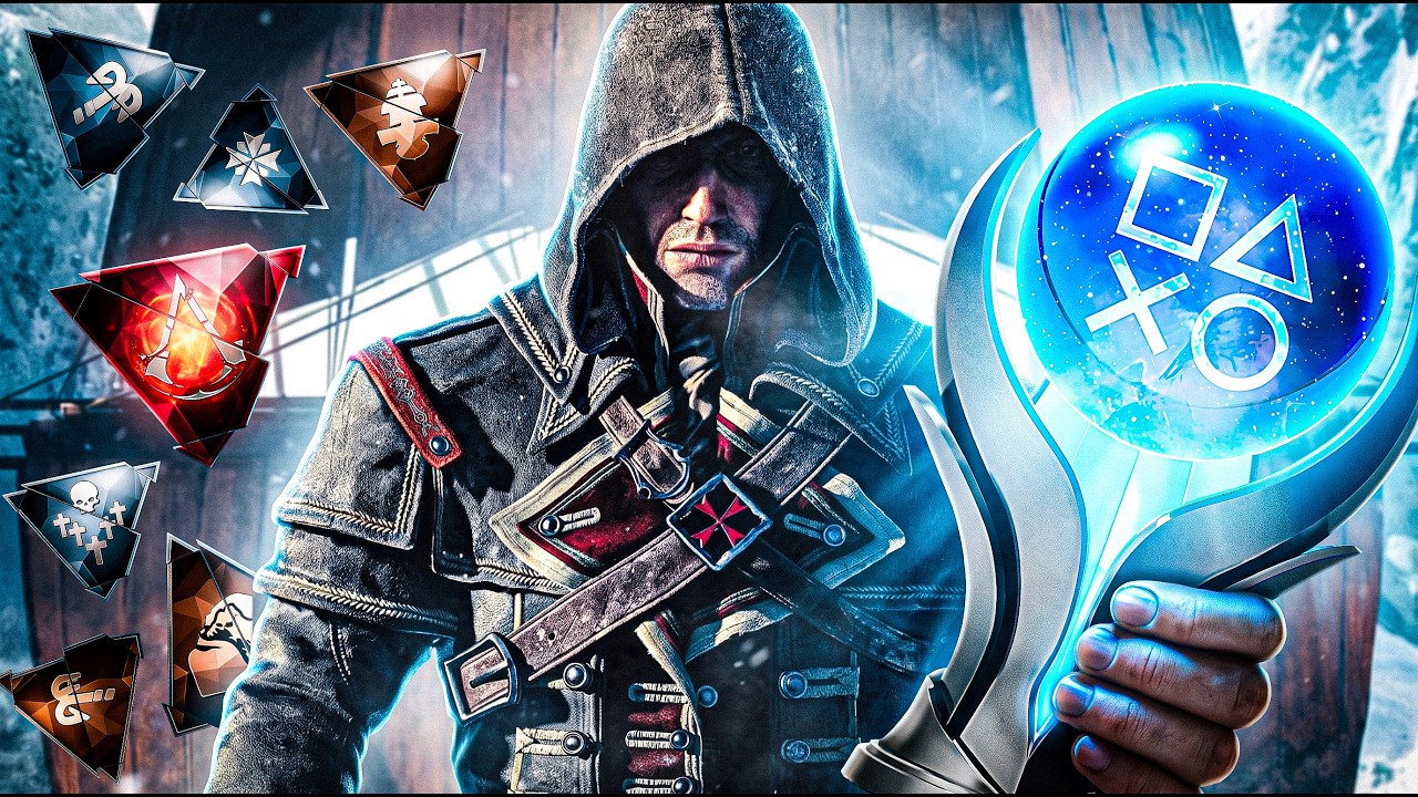 EU FIZ 100% DE ASSASSIN'S CREED ROGUE E FOI INCRÍVEL!