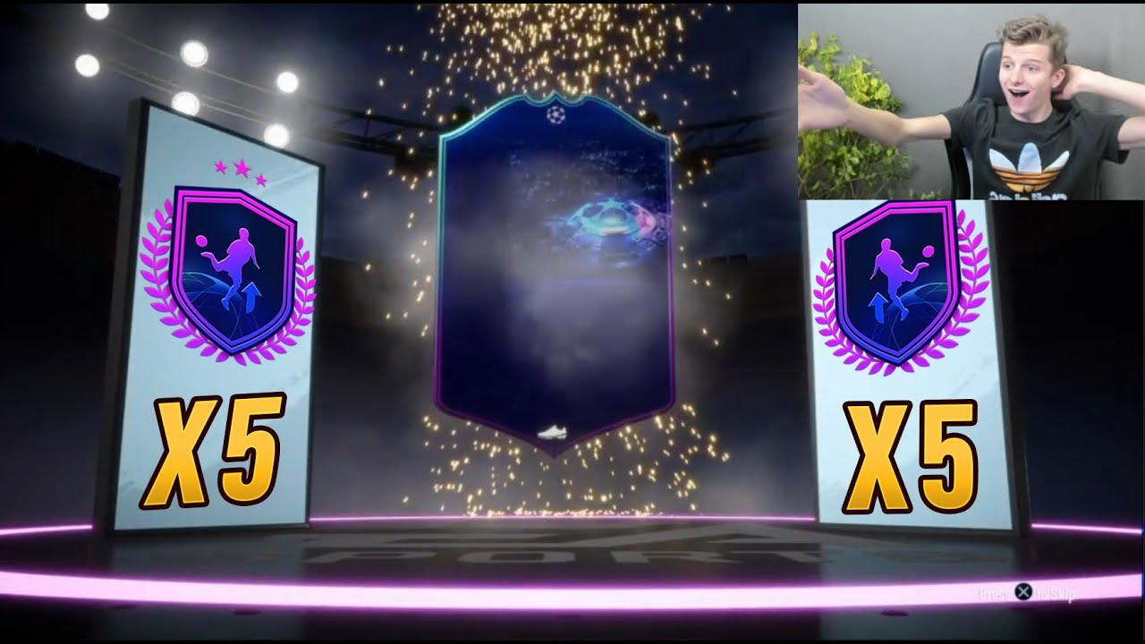5X UCL PREMIUM UPGRADE PACKS! #FIFA19
