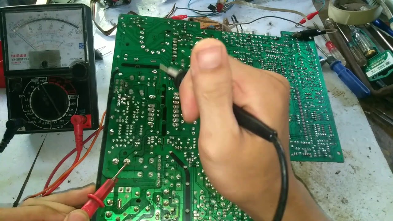 Cách nhận biết các mức nguồn tivi CRT cơ bản