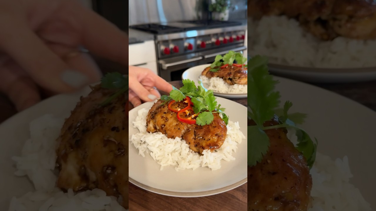 Vietnamese caramel chicken thighs✨