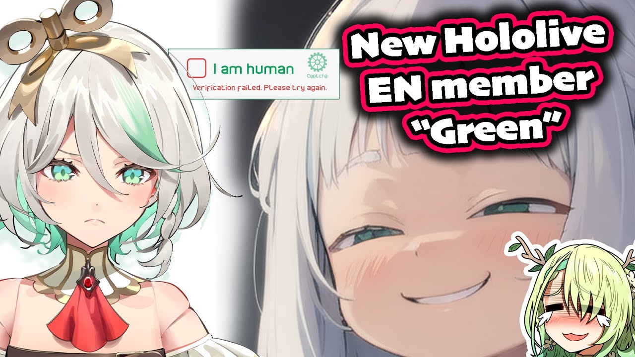 *Green* Fauna is no longer alone |  New Hololive En members『Hololive』