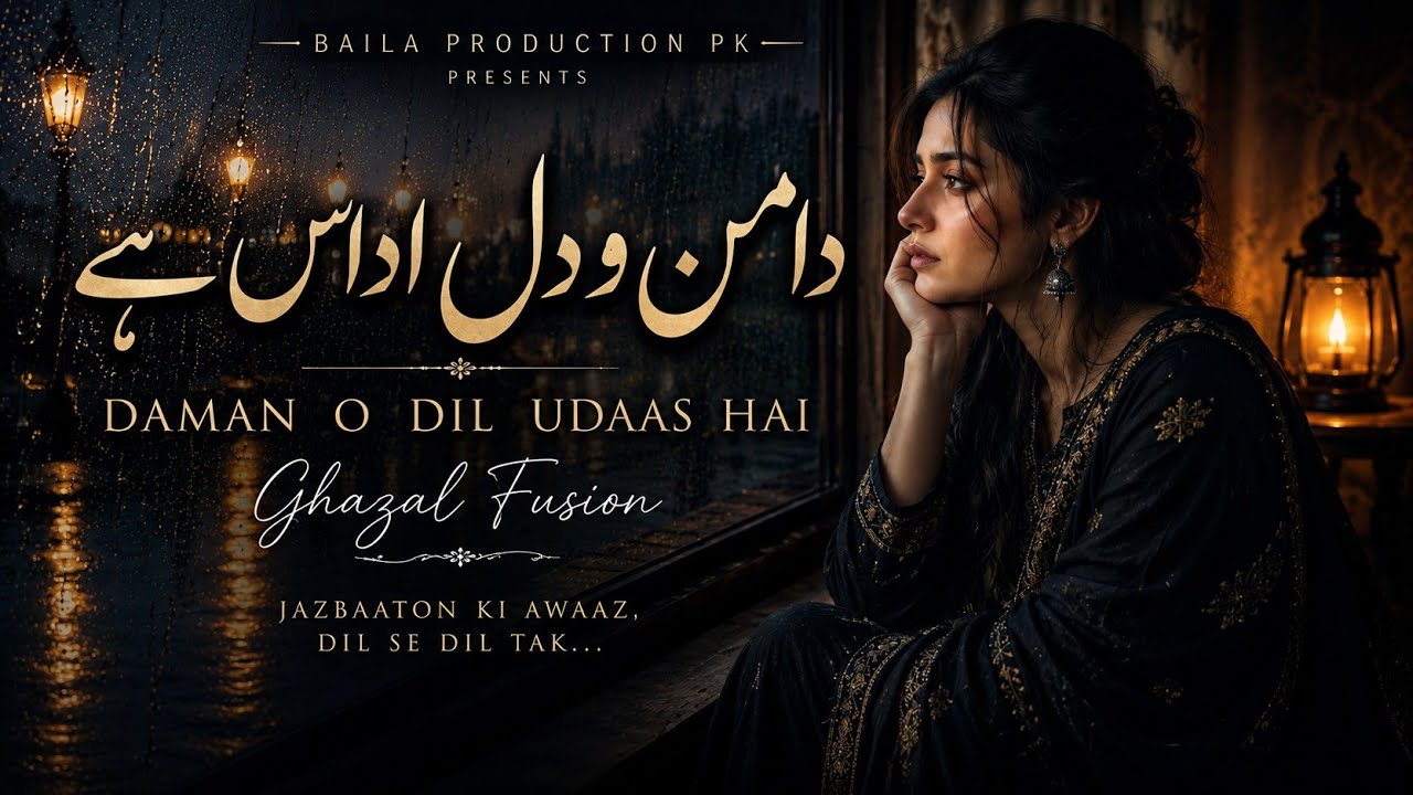 Daman o Dil Udaas Hai | A Heart-Touching Urdu Ghazal