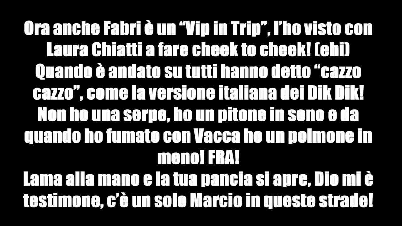 MONDO MARCIO - Fight rap + testo