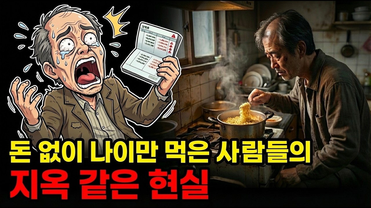 50대 이후 절대 피할 수 없는 12년, 돈 없이 늙는 잔인한 현실