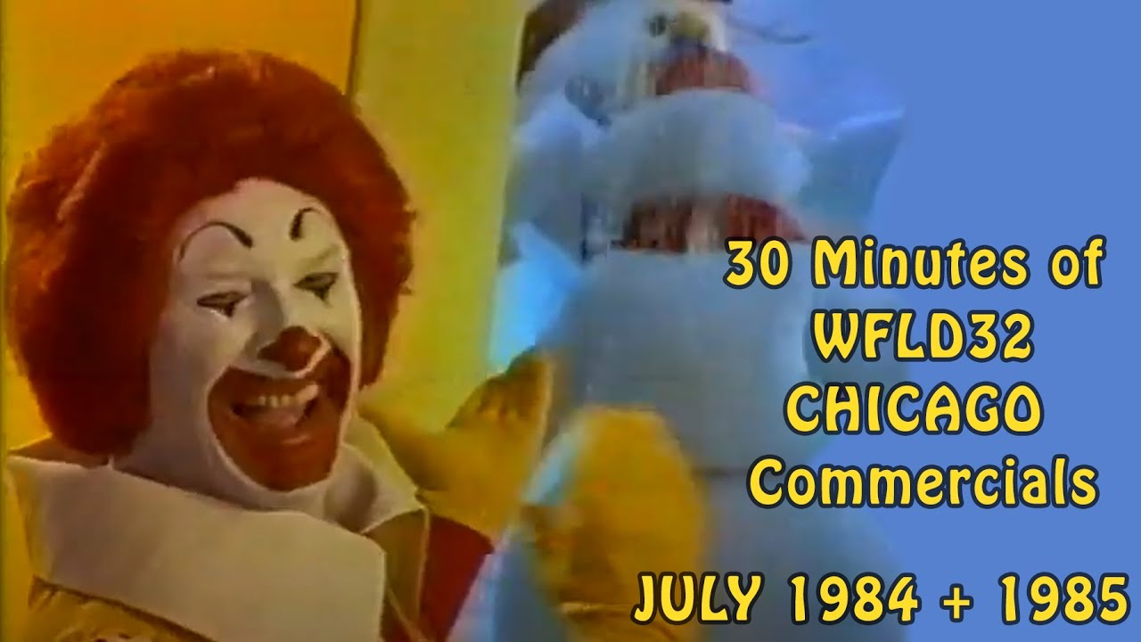 Chicago WFLD32 1984 and July 1985 Commercials [VHS Capture]