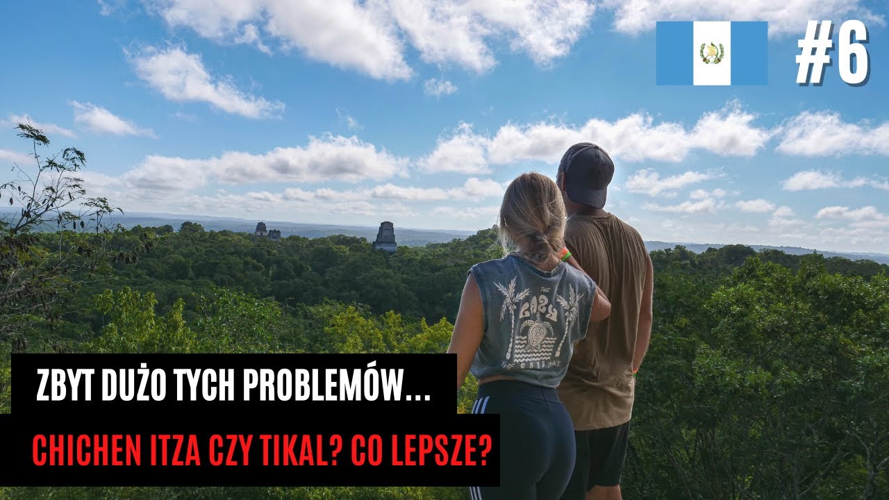 Jak wygląda miasto Maj&oacute;w w Tikal, czy warto odwiedzić? Gwatemala 🇬🇹 | Wiecznie Wolni #84