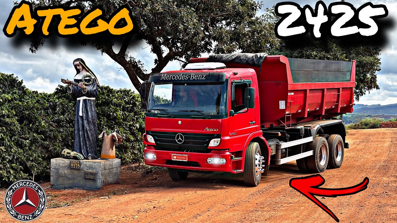 TRABALHANDO UM DIA COM O ATEGO 2425!