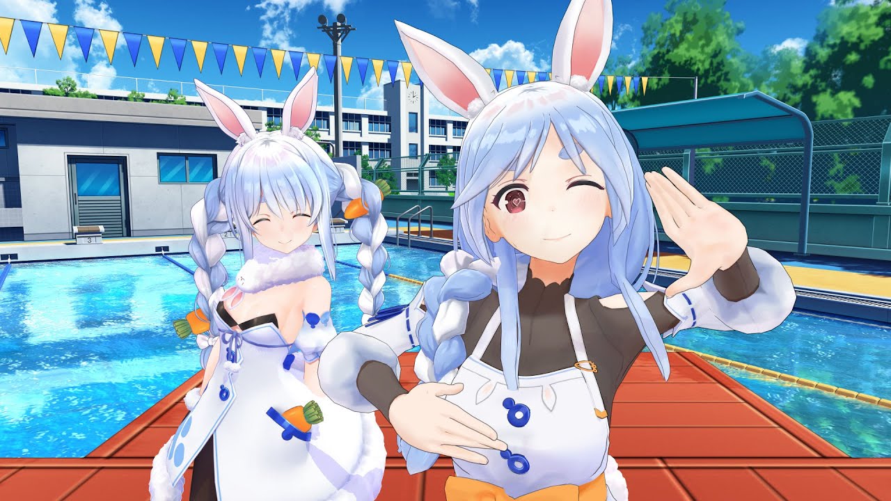 【VR180】兎田親子「III」Full【MMDホロライブ】@usadapekora