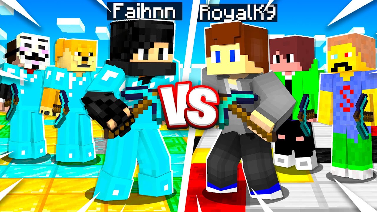 I RECRUITED THE *GODLIEST* PRISON PLAYERS TO BEAT ROYALMC! | Minecraft OP Prison