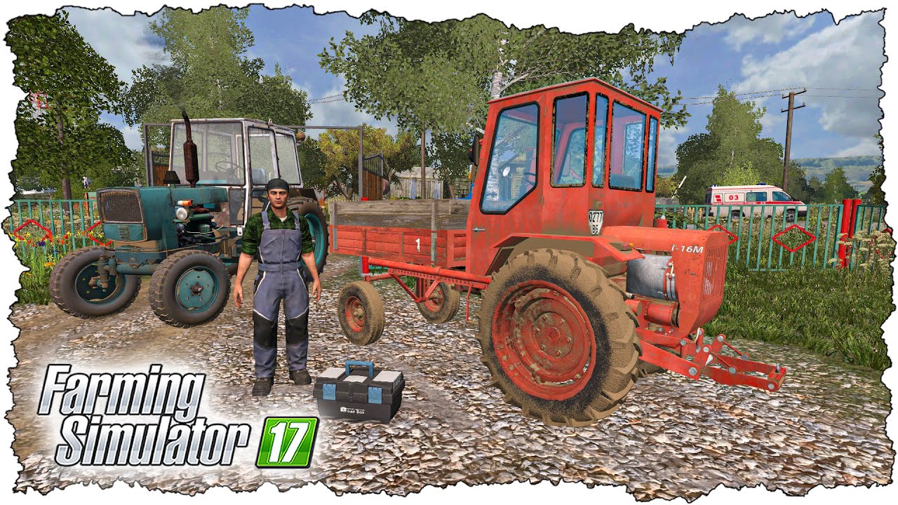 ФЕРМЕР НЕ ВЫКЛЮЧИЛ ФАРЫ НА ТРАКТОРЕ! КУПИЛ НОВЫЙ АККУМУЛЯТОР НА АВИТО! FARMING SIMULATOR 17