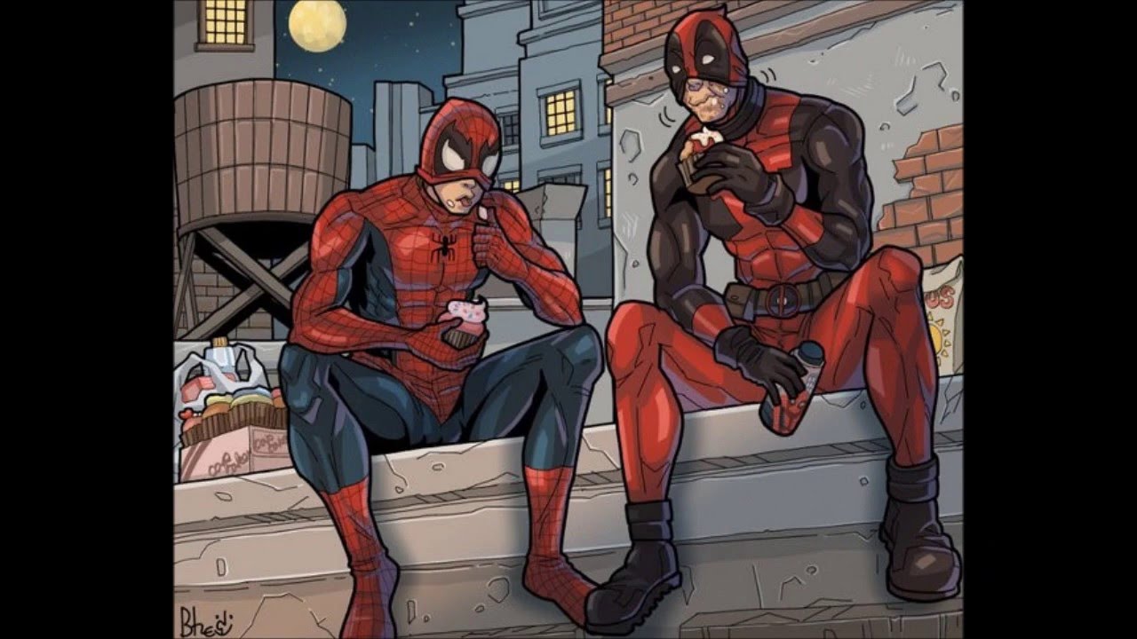 Spideypool /monster/amv