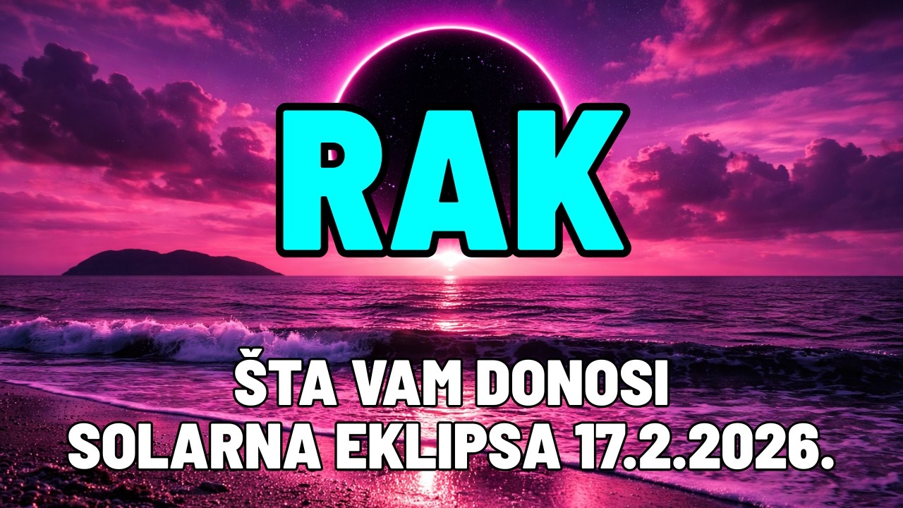 RAK-PAŠĆE IM KRUNA SA GLAVE👑👑👑(Čitanje za Solarnu Eklipsu 17.2.2026.)