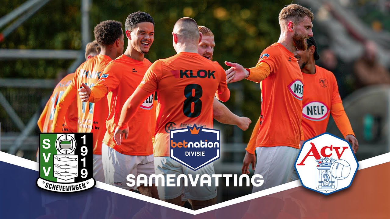 Zinderende SLOTFASE 😱💥 | SVV Scheveningen vs ACV Assen | Samenvatting Betnation Divisie 23/24