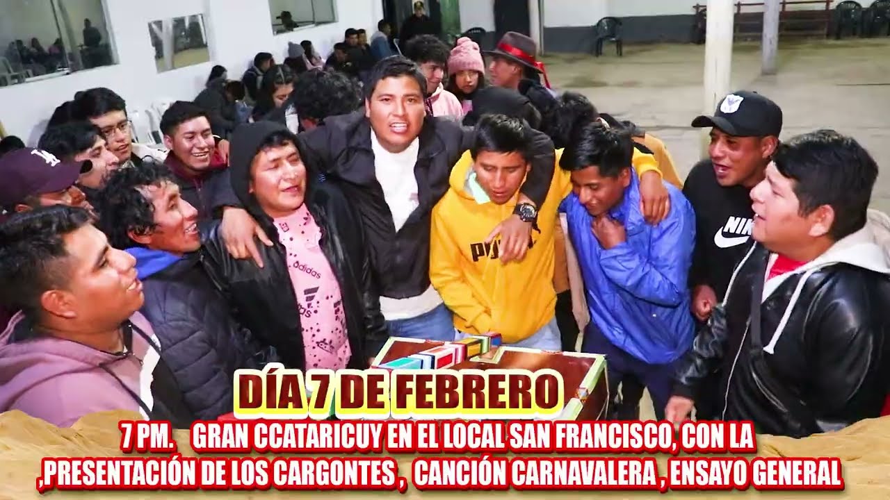 GRAN CARNAVAL CABANINO 2️⃣0️⃣2️⃣6️⃣   CCANAY BARRIO  del 7 a l 10 de Febrero. 2026