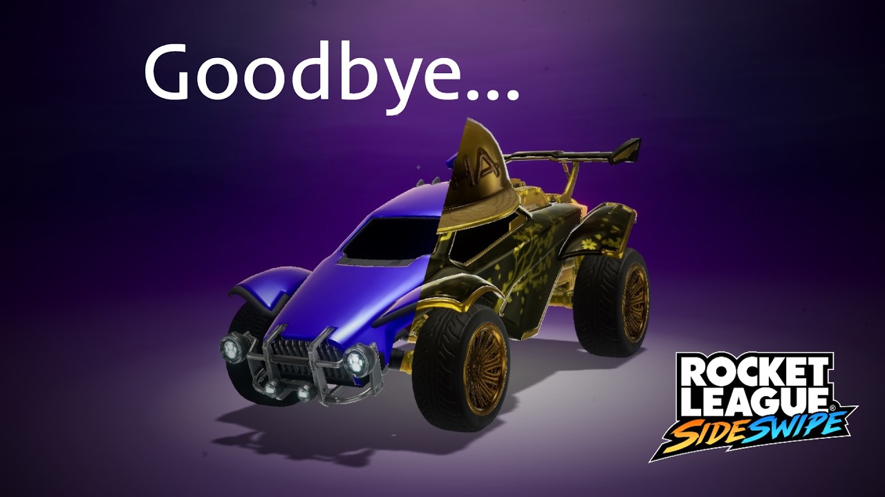 Goodbye Rocket League Sideswipe...