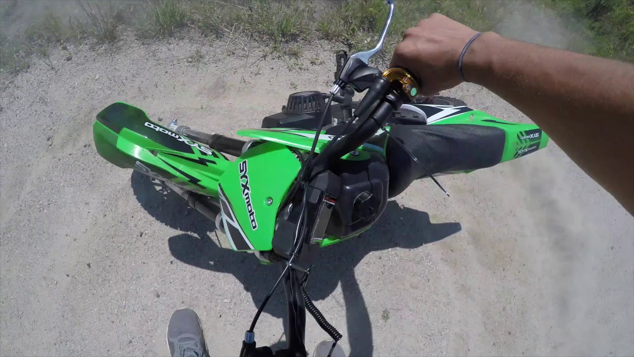 DIRT BIKE RIDER ATTACKED BY PIT BULL | MATT STELLA MOTO