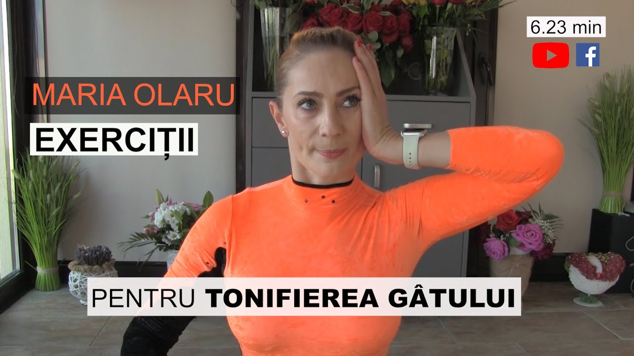 Exercitii pentru Intarirea/tonifierea musculaturii gâtului | exercises for toning the neck muscles
