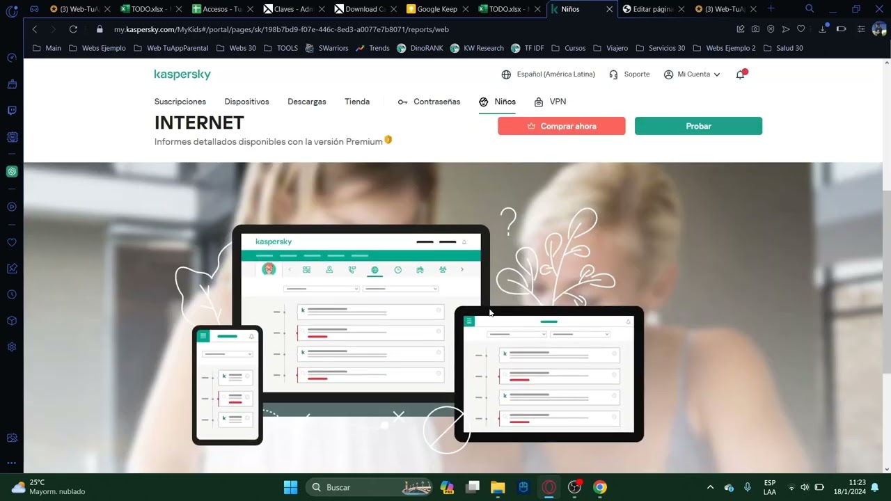 Kaspersky Safe Kids - Review del Panel de Control