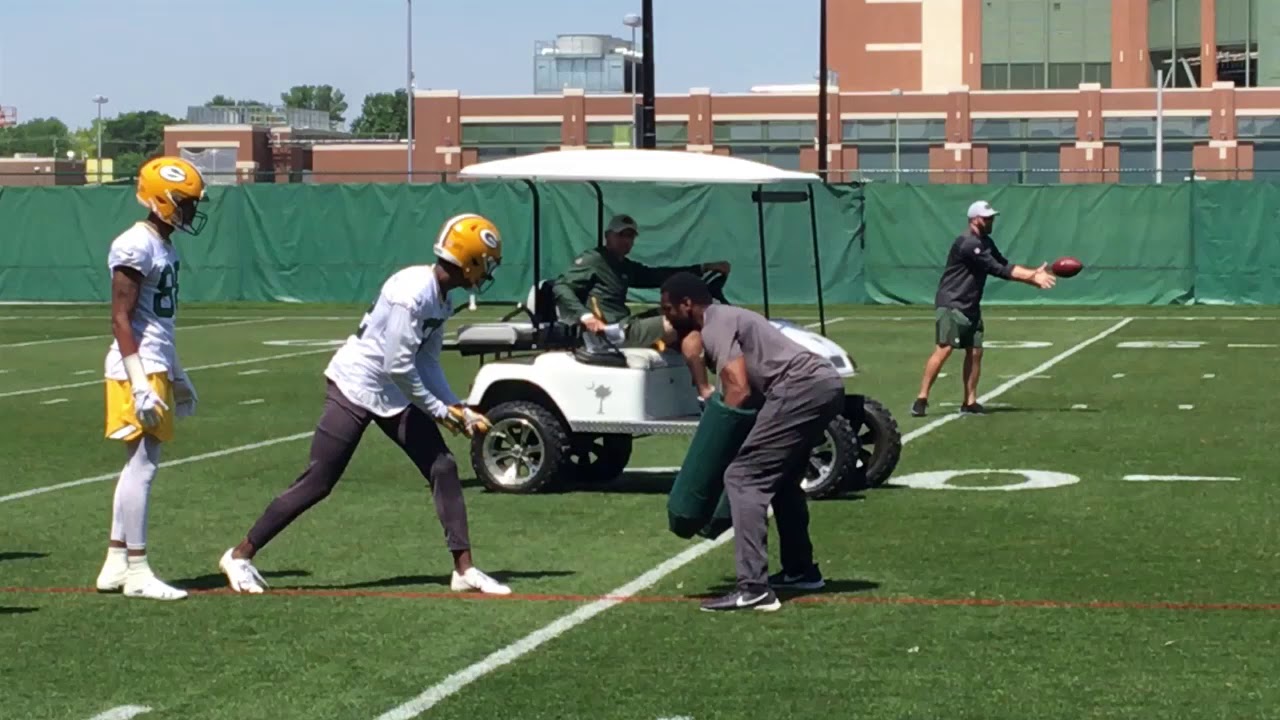 Green Bay Packers minicamp: Receiver drills