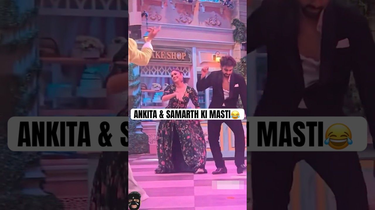 Ankita Lokhande & Samarth Jurel Fun During Shoot for Laughter Chefs Season 2