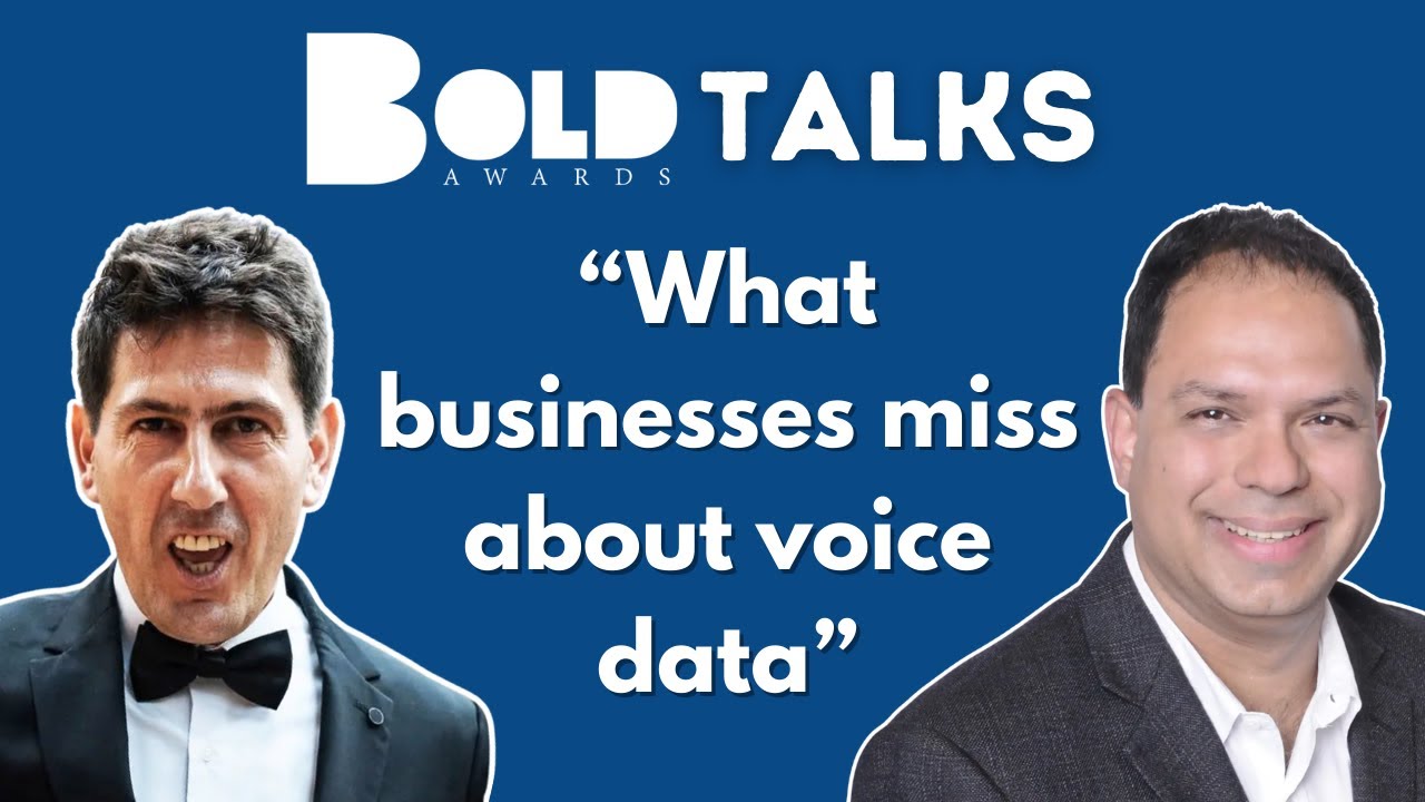 BOLD TALKS: Jeh Daruvala on AI, Speech Analytics & Building Bold Tech Companies