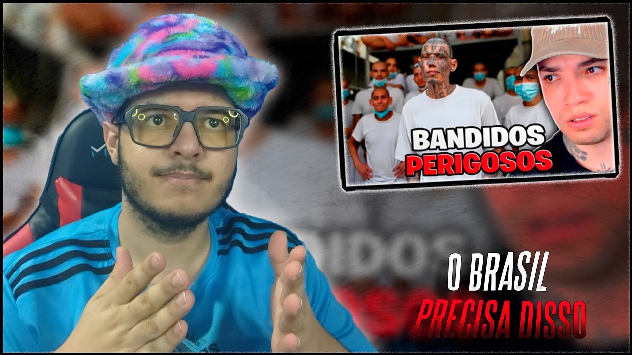 [REACT] A CADEIA MAIS TENEBROSA DO MUNDO! El Salvador CECOT @noiavideos