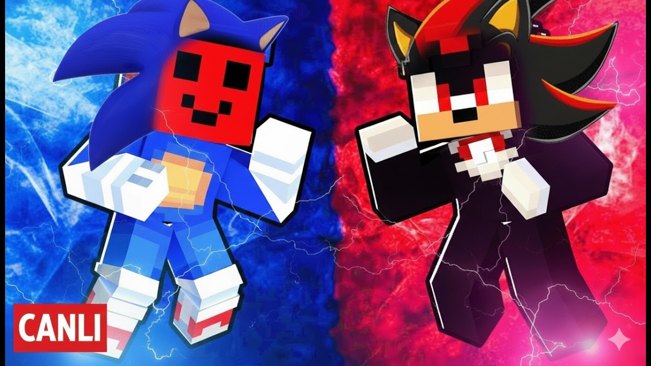 [ CANLI YAYIN ] SONIC 3 FİLMİ ! - Minecraft